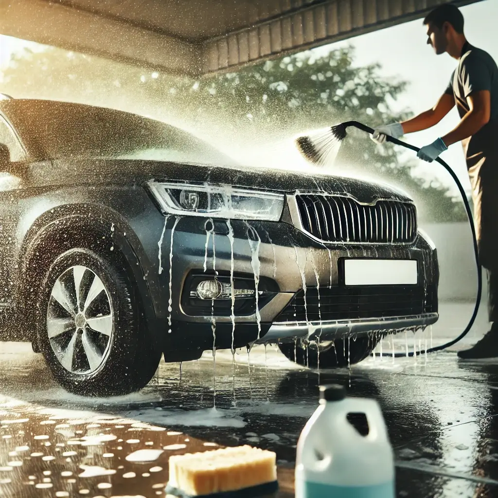 Outside car wash $10